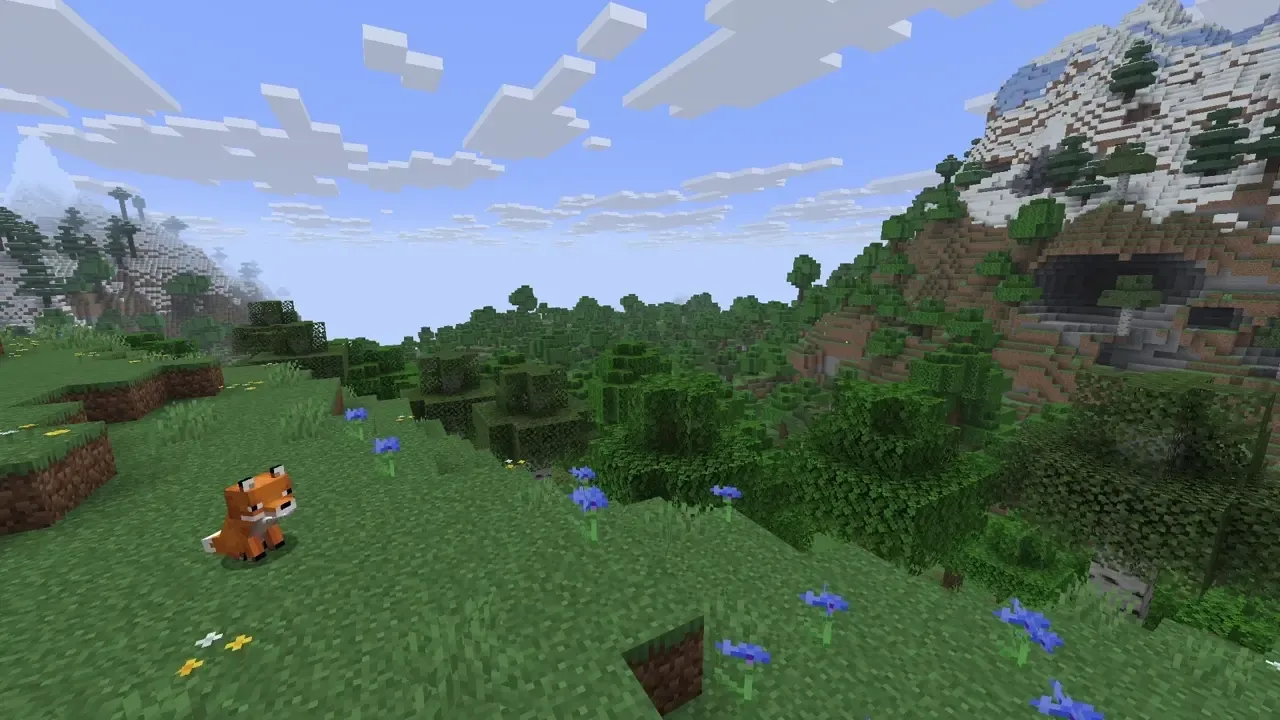 Enchant particle going towards the center of the screen